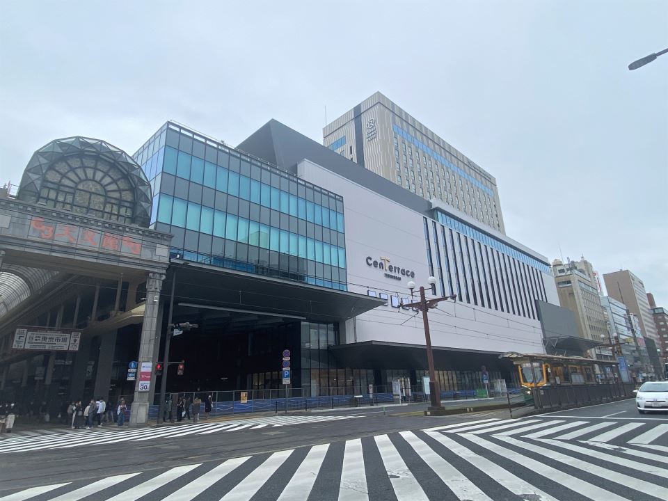 ショッピングセンター　センテラス天文館（ショッピングセンター）まで800m