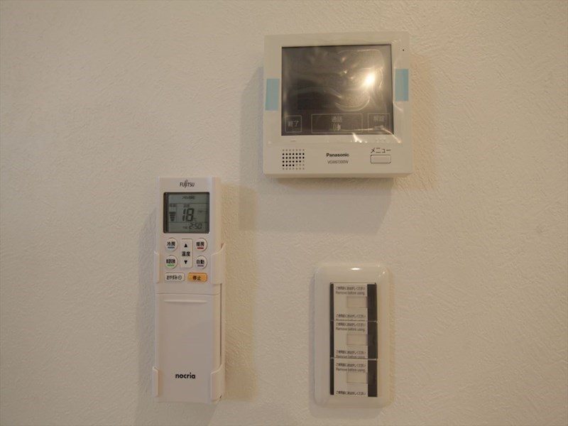 セキュリティ　ＴＶモニター付インターホン　イメージ写真