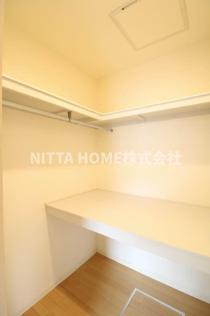 収納　ウォークインクローゼット完備で収納豊富♪