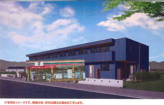 建物外観　完成予定図です☆