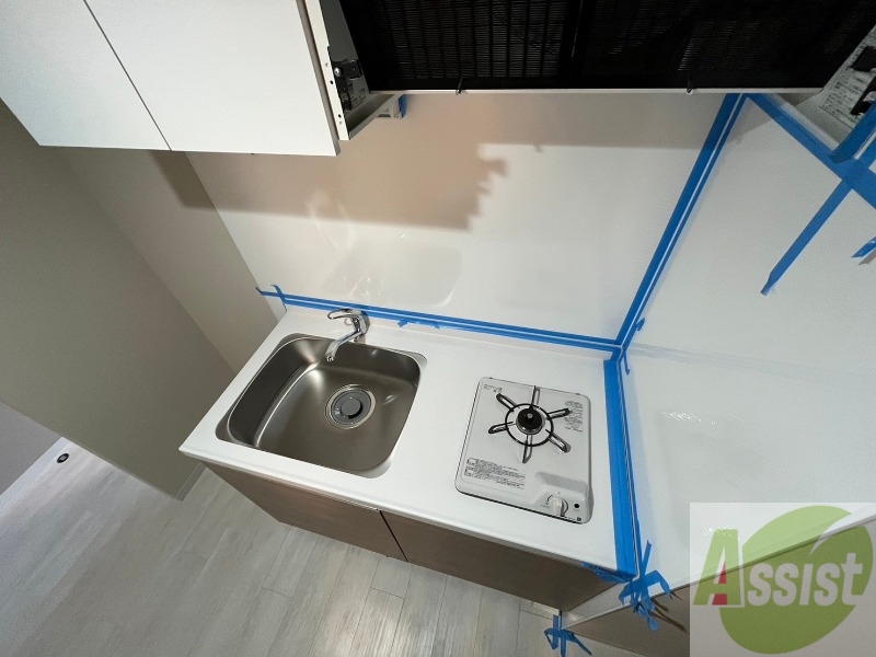 キッチン　ガスコンロが設置されているので購入の必要がありません！