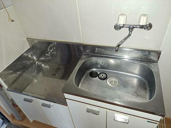 キッチン　ガスコンロ設置可