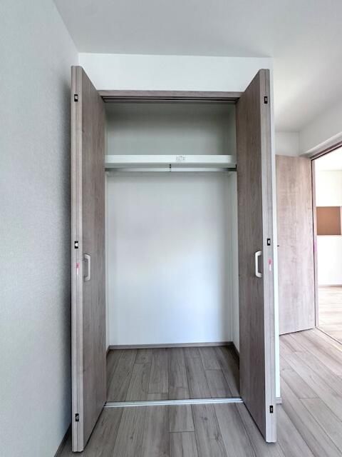 収納　たっぷりとした収納スペースです