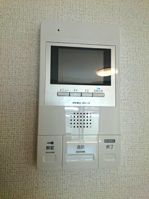 セキュリティ　安心のモニター付きインターフォン♪