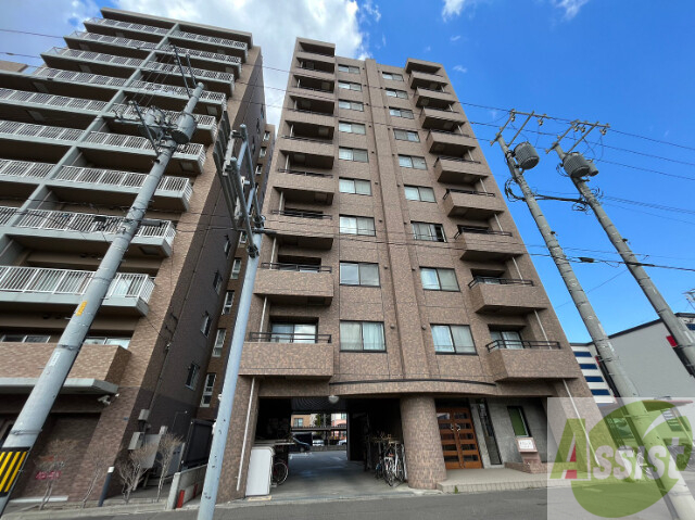 建物外観　札幌市東区北十五条東「パレス１５４」