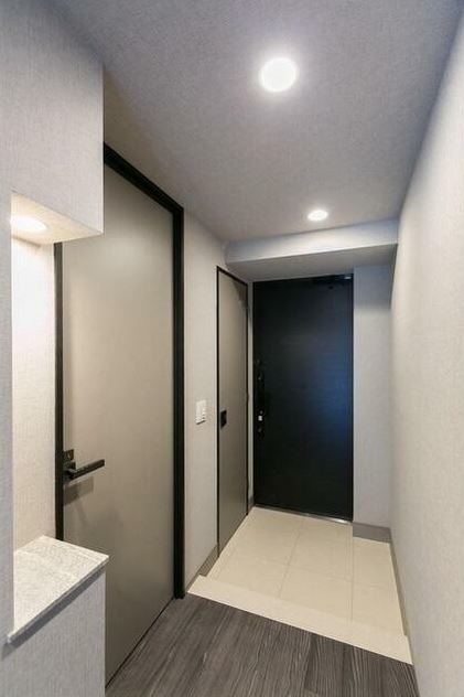 玄関　ゆったり玄関スペース