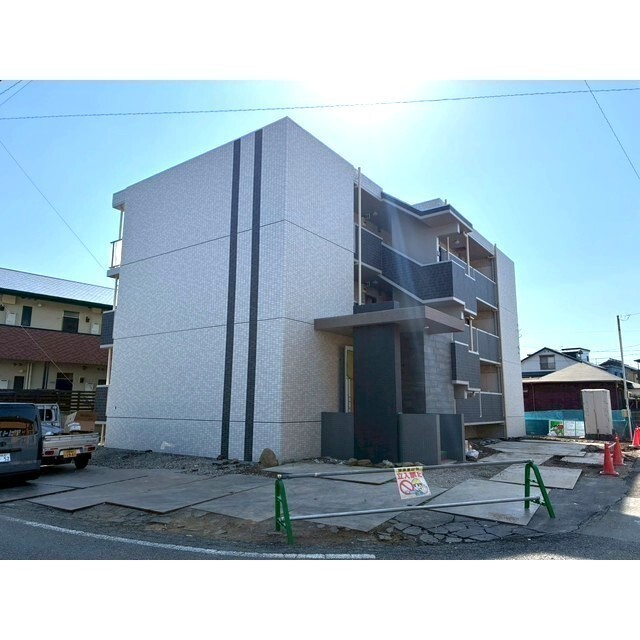 建物外観　建設中