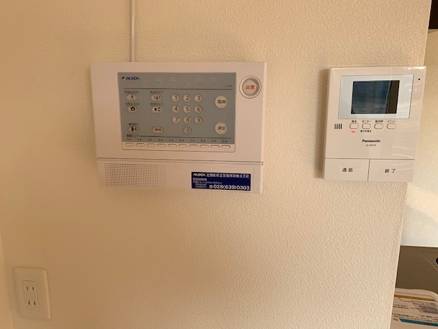 セキュリティ　ALSOKのホームセキュリティー搭載で防犯対策バッチリ