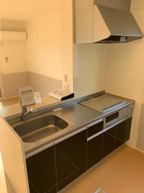 キッチン　対面キッチン(IHクッキングヒーター付のシステムキッチン)