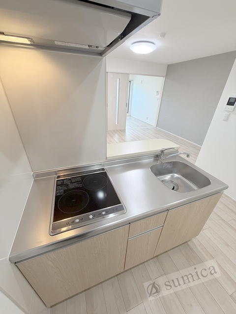 キッチン　２口システムキッチンでお料理楽しく♪♪