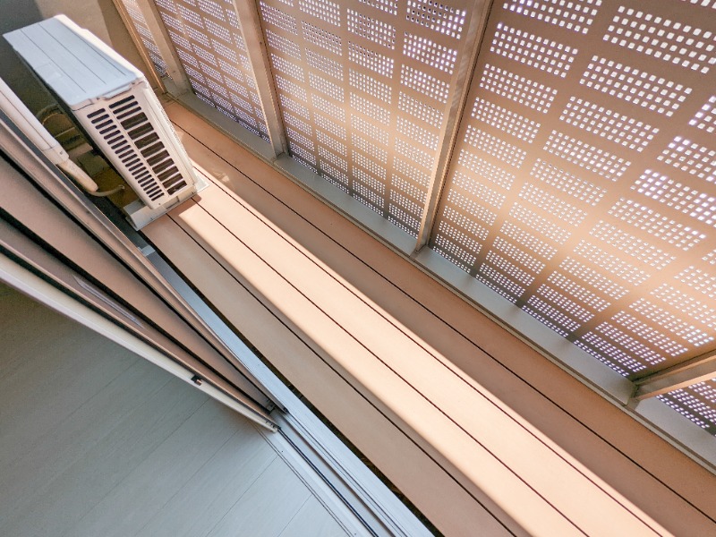 バルコニー　図面と現状に相違がある場合には現状を優先