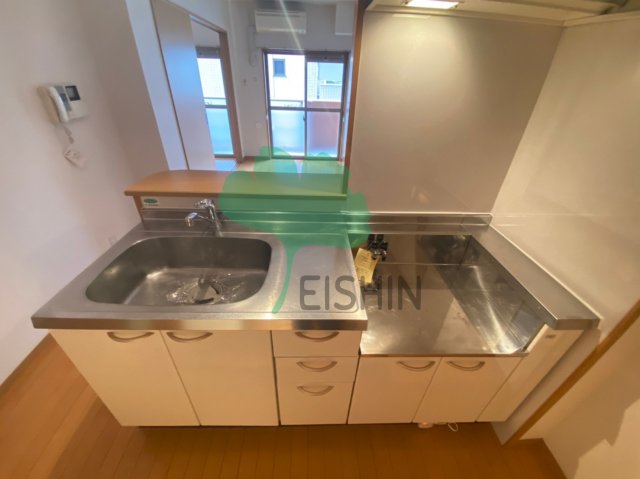 キッチン　シンプルな清潔感のあるキッチンです！