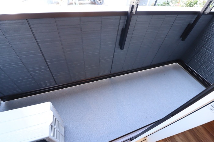 バルコニー　図面と現状に相違がある場合には現状を優先