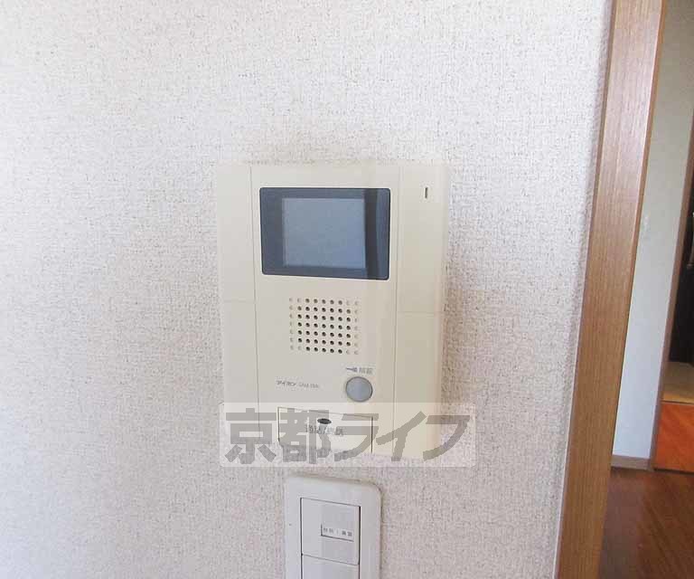 セキュリティ　モニターつきで安心ですね