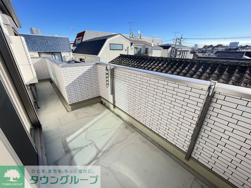 バルコニー　最上階バルコニー