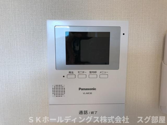 セキュリティ　カメラ付インターホン（イメージ）