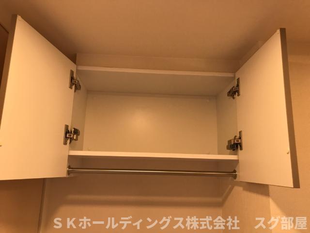 収納　洗濯機置場収納（イメージ）