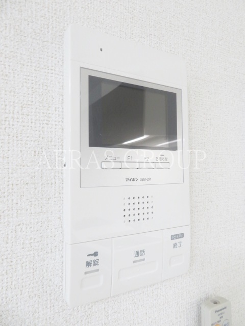 セキュリティ　モニター付きインターホン