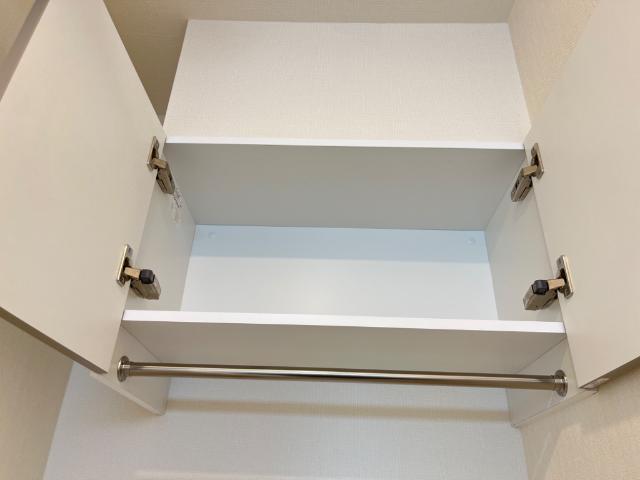 収納　洗濯機置き場収納