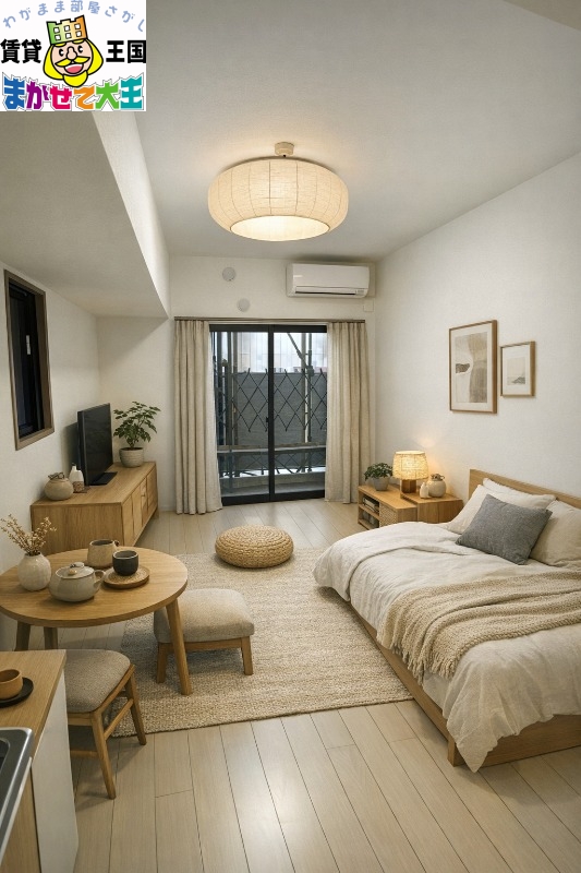 居室・リビング　家具・インテリアはＣＧです