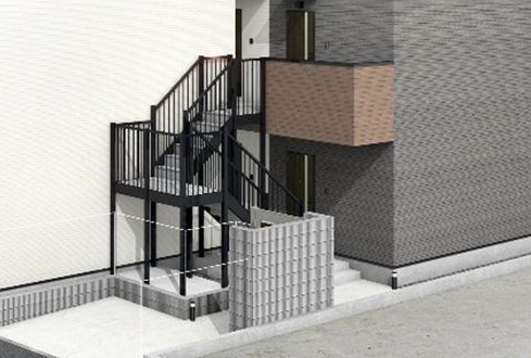 エントランス　※パース