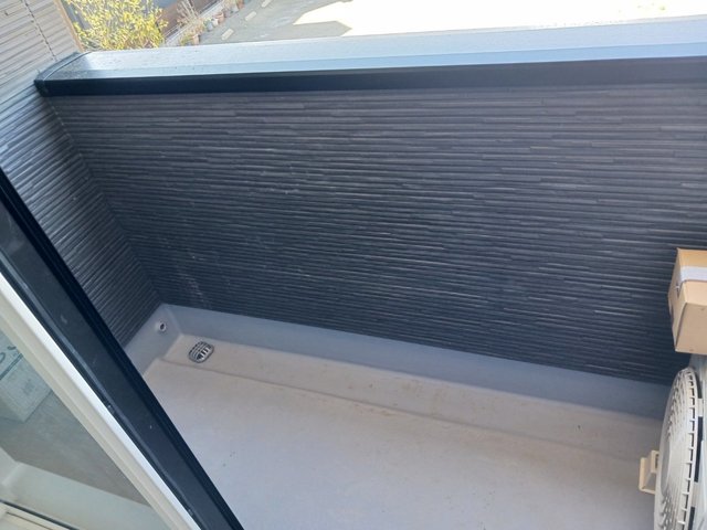 バルコニー　同施工会社の参考写真です