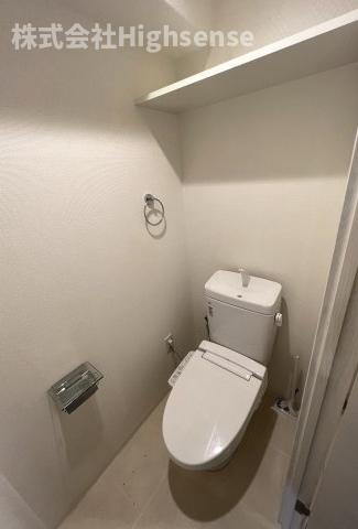 トイレ　ゆったりとした空間のトイレです