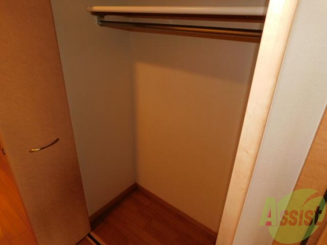 収納　クローゼットです。