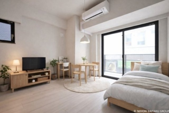 居室・リビング　新築物件建設中につきましては 掲載のお写真はあくまで、同管理