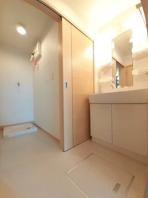 洗面設備　※反転タイプのお部屋