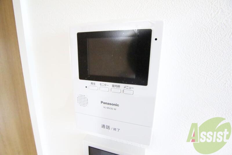 セキュリティ　モニター付きインターフォン