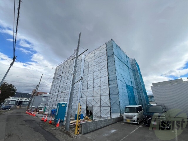建物外観　札幌市東区北八条東「イー・エフ札幌東」
