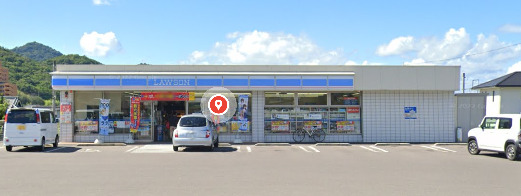コンビニ　ローソン 高松国分寺町新居店（コンビニ）まで849m