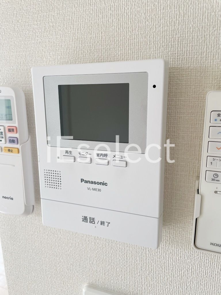 セキュリティ　訪問者の分かるＴＶモニターホン♪