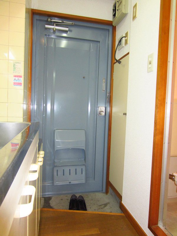 玄関　玄関ポスト付き