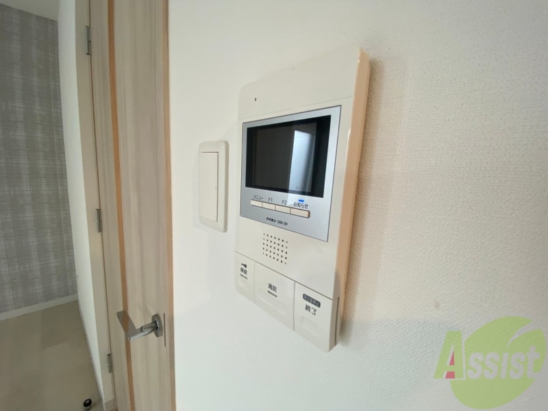 セキュリティ　モニター付きインターホンでセキュリティも安心です！