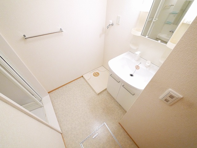 洗面設備　洗面所です