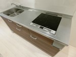 キッチン　IH2口システムキッチンです。
