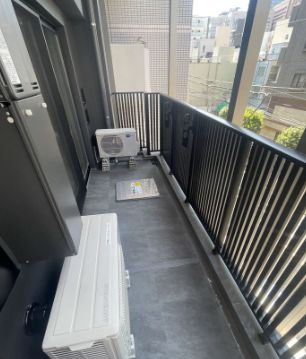 バルコニー　バルコニーがあります