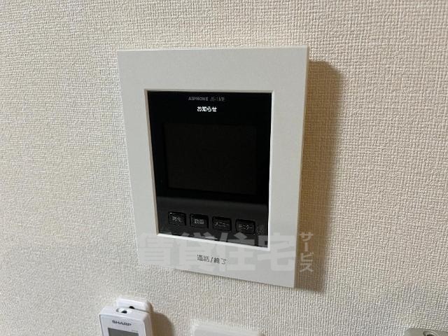 セキュリティ　カメラ付インターホン（イメージ）