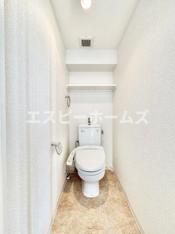 東京メトロ日比谷線 入谷駅 徒歩5分 14階建 築21年のトイレ写真