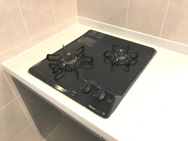 キッチン　ガスコンロ2口