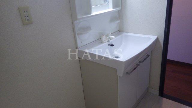 洗面設備　同物件別部屋です
