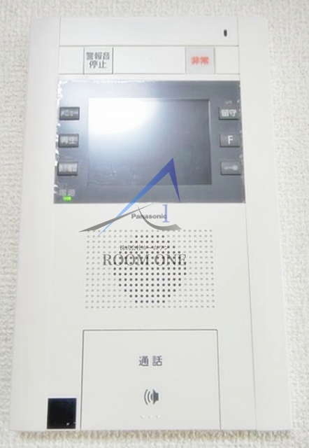 セキュリティ　モニター付きインターホンです。