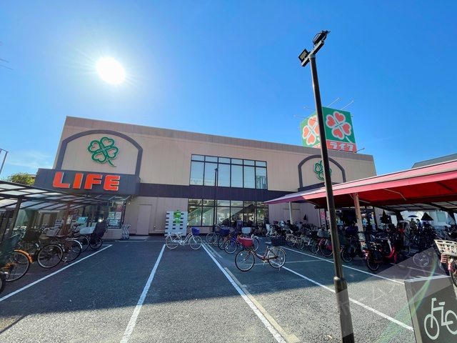 スーパー　ライフ住吉店（スーパー）まで494m