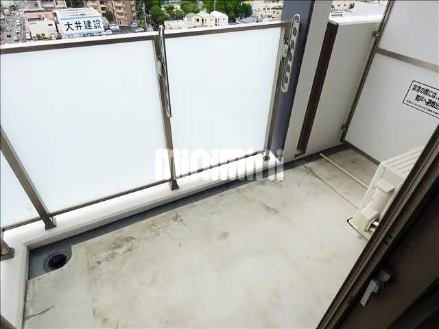 バルコニー　南向きのベランダ