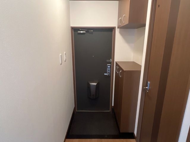 玄関　明るい玄関です