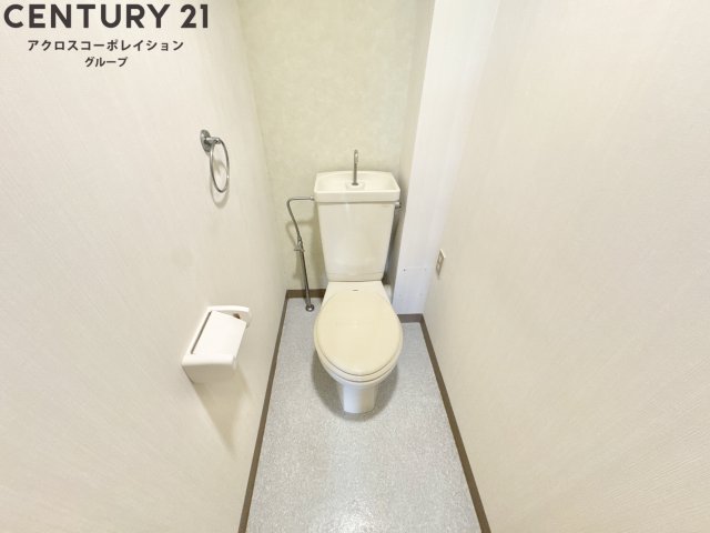 トイレ　ウォシュレット付きのトイレです！