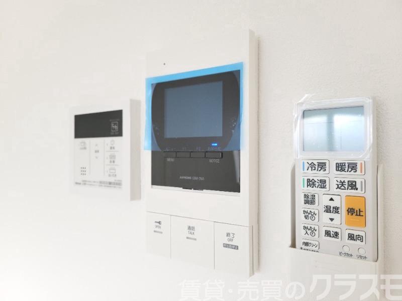 セキュリティ　来訪者が確認できるモニターホン♪