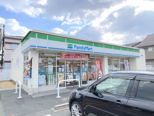 コンビニ　ファミリーマート 泉大津板原店（コンビニ）まで381m